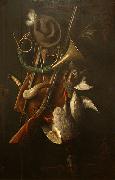 William Michael Harnett After the Hunt oil painting on canvas